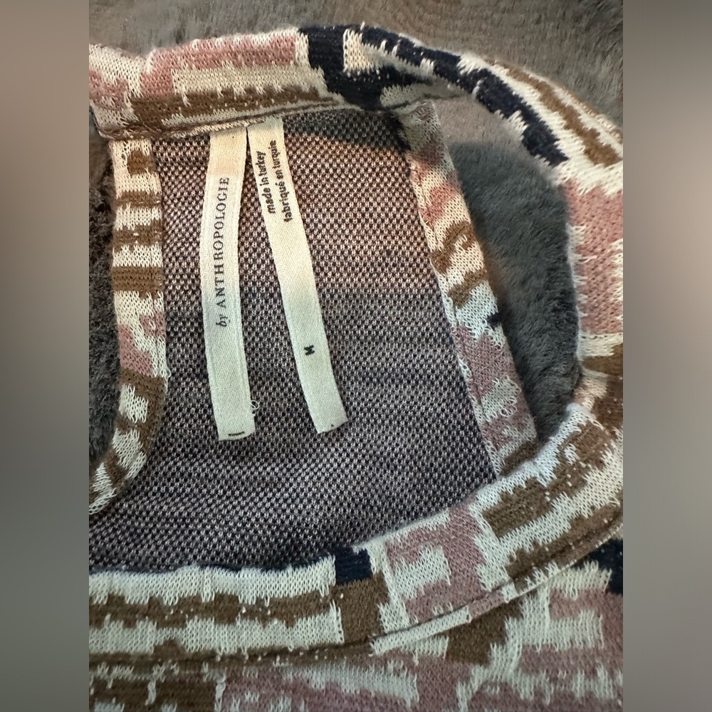 Anthropology Nwt Patterned Halter Neck Top - image 3